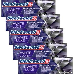 Blend-a-med Паста Blend-a-med 3D White Lux Charcoal 5x75ml
