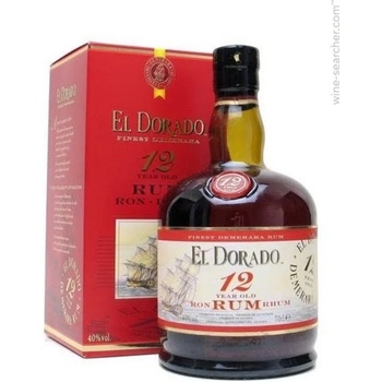 El Dorado 12y 40% 0,7 l (karton)