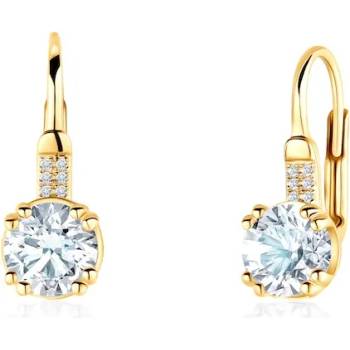 Image 1 of SAVICKI Обеци Savicki: злато, топаз, диаманти