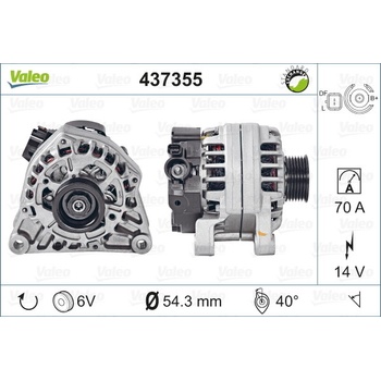 Alternátor VALEO 437355