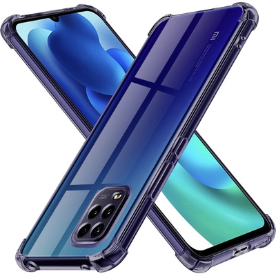 Techsuit Калъф за Xiaomi Mi 10 Lite - Techsuit - Удароустойчив Clear Silicone - Опушено Черен