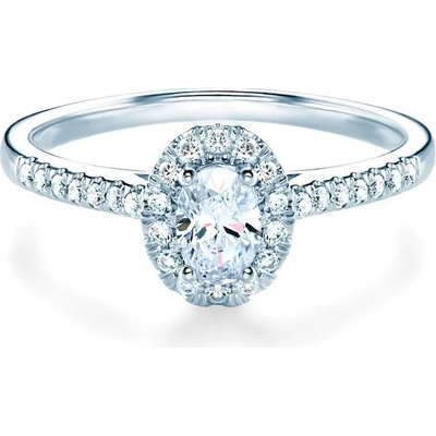 SAVICKI Годежен пръстен savicki: бяло злато, диамант