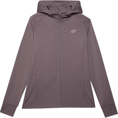 4F Sweatshirt W hnedá