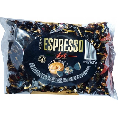 Mieszko ESPRESSO SHOT tvrdé karamelky kávové 1kg
