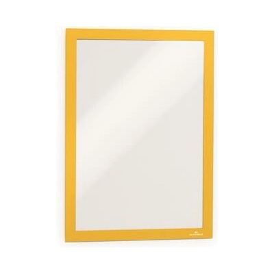 Informačný panel, so samolepiacou zadnou stranou, A4, DURABLE "DURAFRAME®", žltá