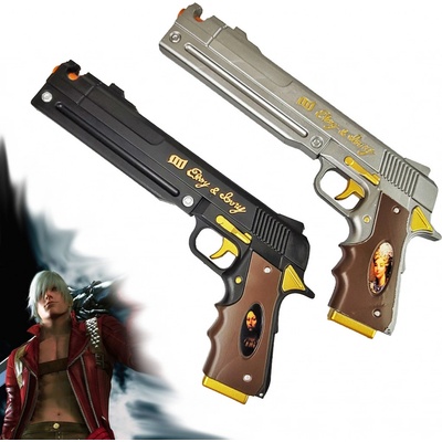 DCHT Měkčené Danteho pistole EBONY & IVORY pár Devil May Cry 2ks