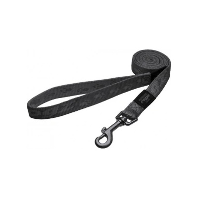 Rogz Alpinist Fixed Lead Medium - Повод за кучета 16мм/-1, 4 м. платинум сив