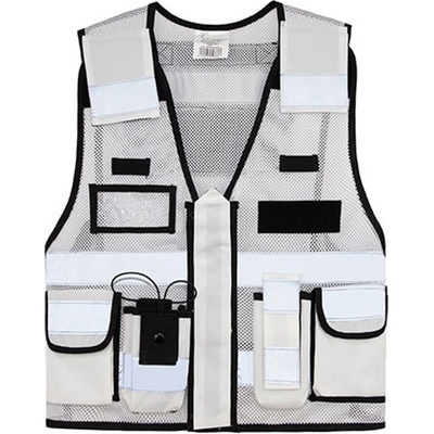 Korntex Sparta reflexní síťovaná taktická vesta KX145 White