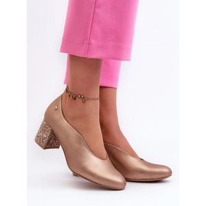 Step in style Дамски обувки с дебел ток модел 198121 Step in style