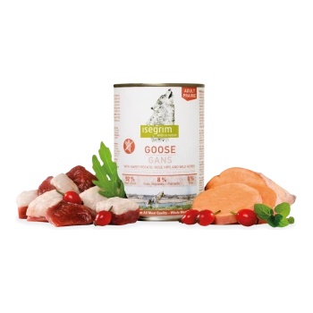 Image 1 of isegrim консерва с гъска, сладки картофи и билки 800gr