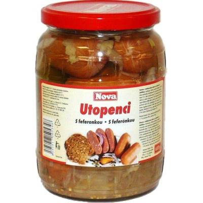 Essa utopenci s feferonkou 650 g – Zboží Mobilmania