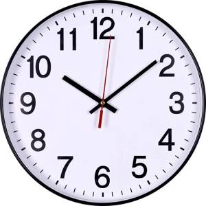 Office products Стенен часовник DONAU 30 cm черен U13223011-05 (U13223011-05)