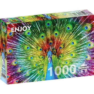 ENJOY Barevný páv 1000 dielov