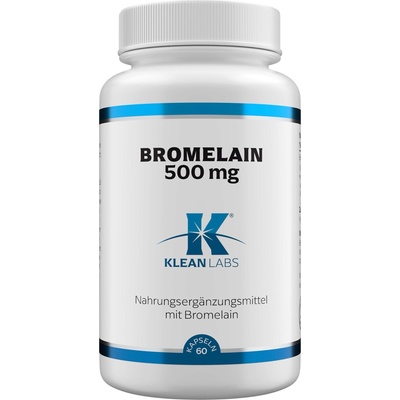 KLEAN LABS Бромелаин - 60 капсули
