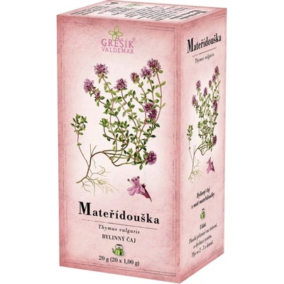 Grešík Mateřídouška 20 x 1 g