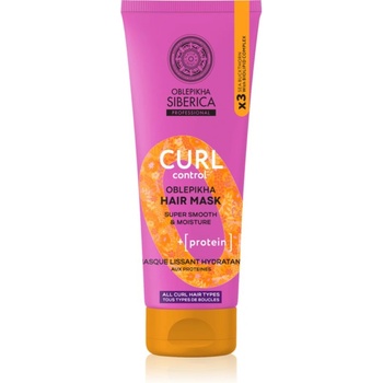 Natura Siberica Oblepikha Siberica Curl Control маска за къдрава коса 200ml