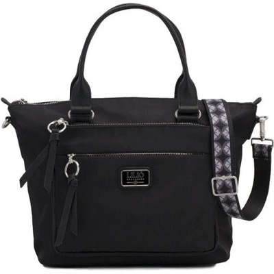 LiLiÓ Solid lilió Handbag elegantní kabelka black