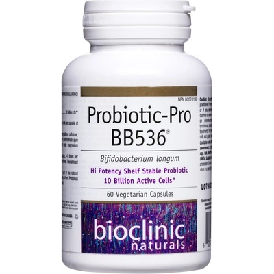 Probiotic-Pro BB536® 10 млрд. активни пробиотици 60 V капсули | Natural Factors (9459 BCN)