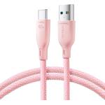 JOYROOM Кабел Joyroom Multi-Color Series SA34-AC6, USB-A към USB-C, 100W, 1m, (6941237110411)