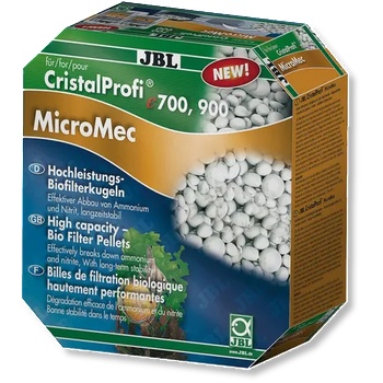 JBL MicroMec Pad CP e 1500/1, е1901 - бели биофилтърни топчета, подобрявaщи почистващата сила на филтъра - с гъба за външен филтър СР е 1500/1, е1901