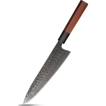 IZMAEL Kuchynský nôž Hotako Chef/Hnedá 21 cm