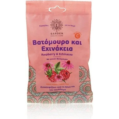 GARDEN Дражета за гърло с Малина и Ехинацея , Garden Drops Japanese Raspberry & Echinacea 60gr