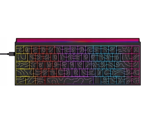 Ajazz NK68 Red Switch čierna