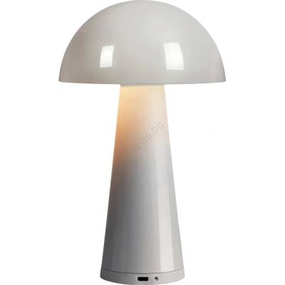 Markslöjd 108950 - LED димируема акумулаторна лампа FUNGI LED/1, 5W/2000 mAh IP44 сива (ML1660)