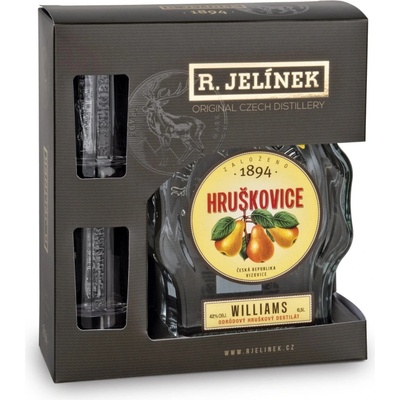 R. JELÍNEK Hruškovica Williams 42% 0,7l + 2 poháriky