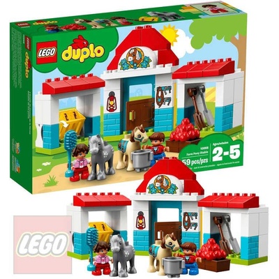 LEGO® DUPLO® 10868 Stajne pre poníka