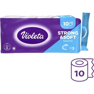 Paloma Violeta Strong Soft Broskev 3-vrstvý 10 ks