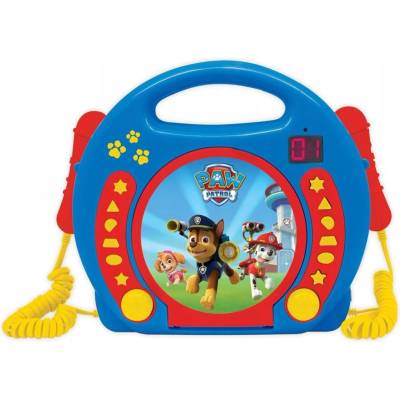 Lexibook Prenosný CD prehrávač PAW Patrol s 2 mikrofónmi RCDK100PA