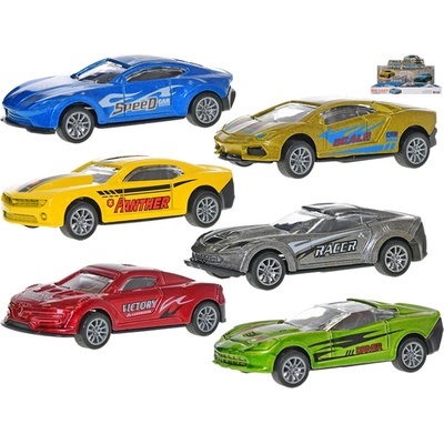 Mikro trading Auto sportovní na zpětný chod 8 cm 6 druhů