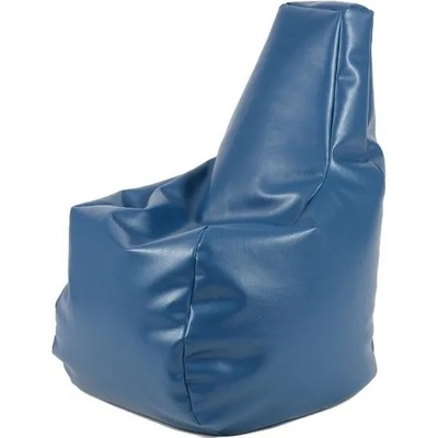 Pufrelax Пуф стол за деца 2-8 г. , 120л. Sunlounger Junior - Blue, Еко кожа, Пълнеж от Полистиролни перли