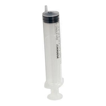 Kruuse Stříkačka inj 20 ml 3-dílná Excentr. 50 ks