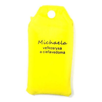 Nákupná taška s menom MICHAELA - veľkorysá a cieľavedomá