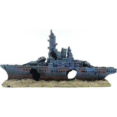 Aqua Nova AN673 Vojenská loď 23 x 4,5 x 11 cm