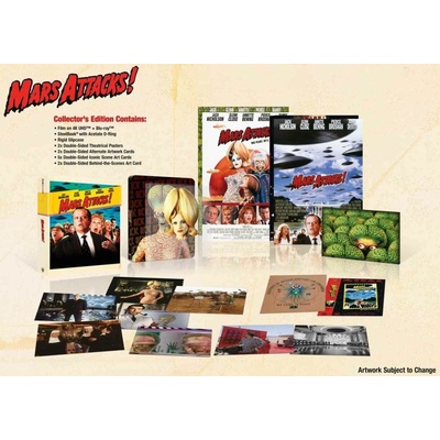 Mars útočí! 30. výročie Steelbook Limit. Collectors Edition 4K + BD