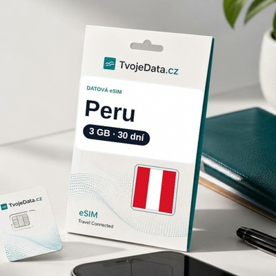 eSIM Peru 3 GB / 29 dní - Peru BD7221