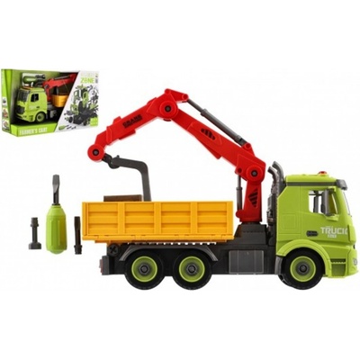 Teddies Auto STAVEBNÍ šroubovací 31 cm s ramenem