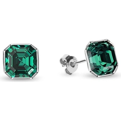 Spark se Swarovski Elements Imperial Studs K44806EM Emerald zelené