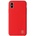 JT BERLIN Steglitz Silicone Case - силиконов калъф за iPhone XS, iPhone X (червен)