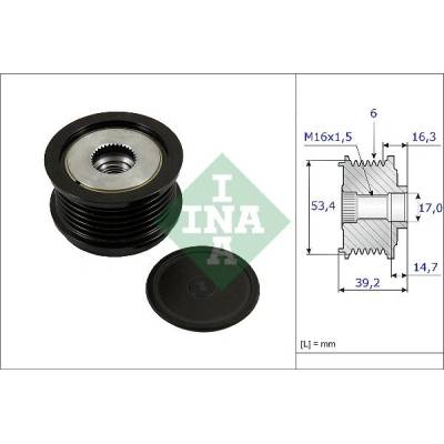 Předstihová spojka Schaeffler INA 535 0236 10 IN 535023610