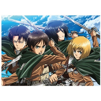 DINO Anime Attack on Titan 1000 dielov