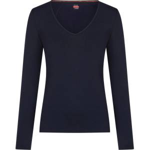 Icebreaker Дамско мериносово термобельо Icebreaker Women's Merino 260 Oasis L/S V Neck Merino base layer - Midnight Navy (115-2829-0214)