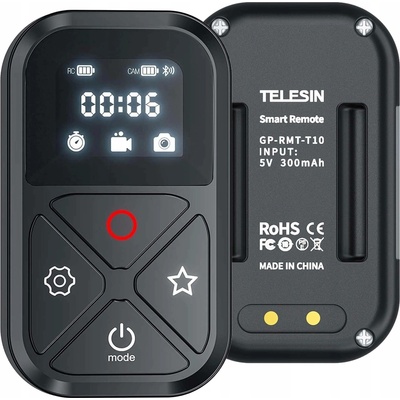 Telesin T10 Bluetooth dálkový ovladač na GoPro Hero 9 / 8 GP-RMT-T10 – Zboží Mobilmania