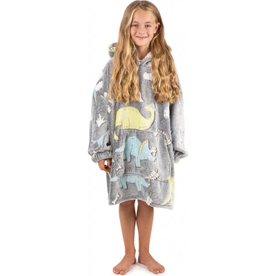 4Home Beránková mikina mikroplyš svíticí Dino – Hledejceny.cz