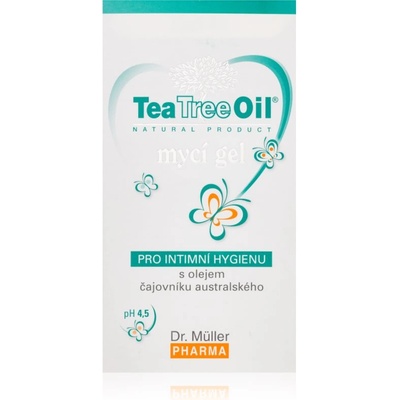 Dr. Müller Tea Tree Oil For intimate hygiene гел за интимна хигиена с екстракт от чаено дърво 200ml