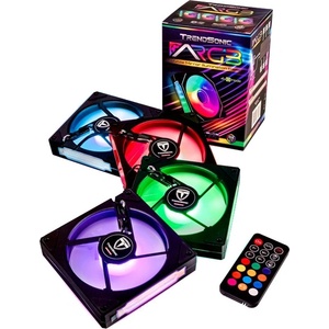 TRENDSONIC Вентилатор ARGB, TRENDSONIC, 120 x 25 x 120mm (ARGB_FAN_4PCS)