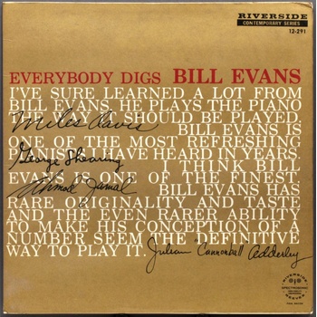 EVANS BILL: EVERYBODY DIGS BILL EVANS CD